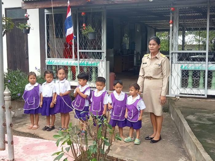 กิจกรรมเนื่องในวันพระราชทานธงชาติไทย (Thai National Flag Day) ประจำปี 2566 (ศพด. เสมาใหญ่)